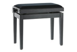 GEWA Piano bench Deluxe - Black matt (Seat black)