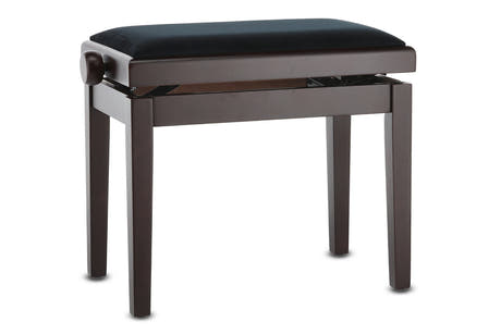 GEWA Klavierbank Deluxe - Palisander matt (Sitz schwarz)