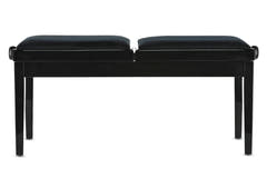 GEWA Klavierbank Deluxe Doppel - Black hochglanz