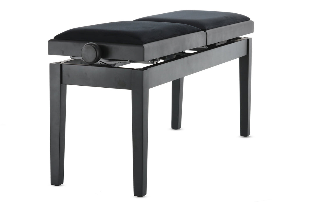 GEWA Klavierbank Deluxe Doppel - Black matt