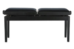 GEWA Klavierbank Deluxe Doppel - Black matt