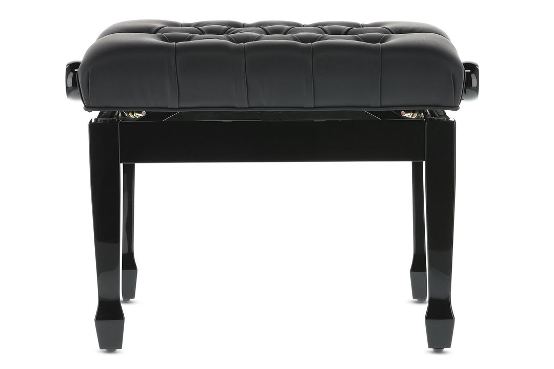 GEWA Klavierbank Deluxe XL Black hochglanz - Black cover