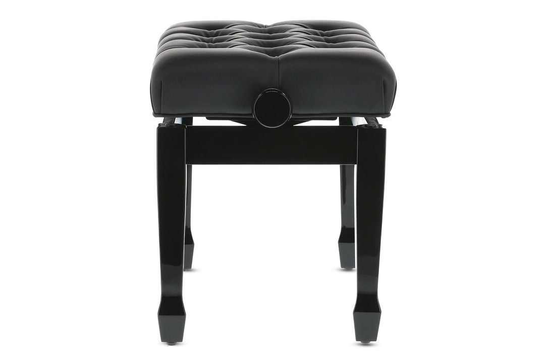 GEWA Klavierbank Deluxe XL Black hochglanz - Black cover