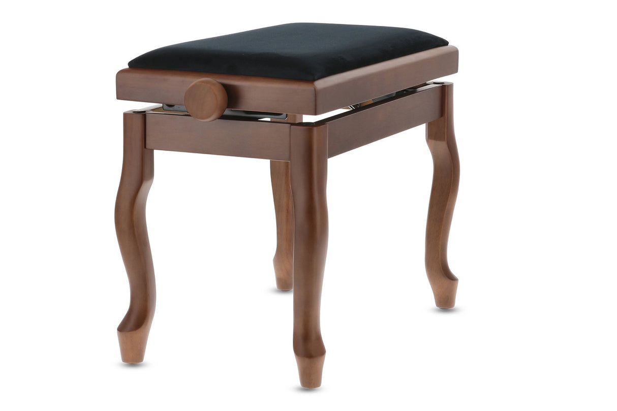 GEWA Piano bench Deluxe Classic - Walnut matt