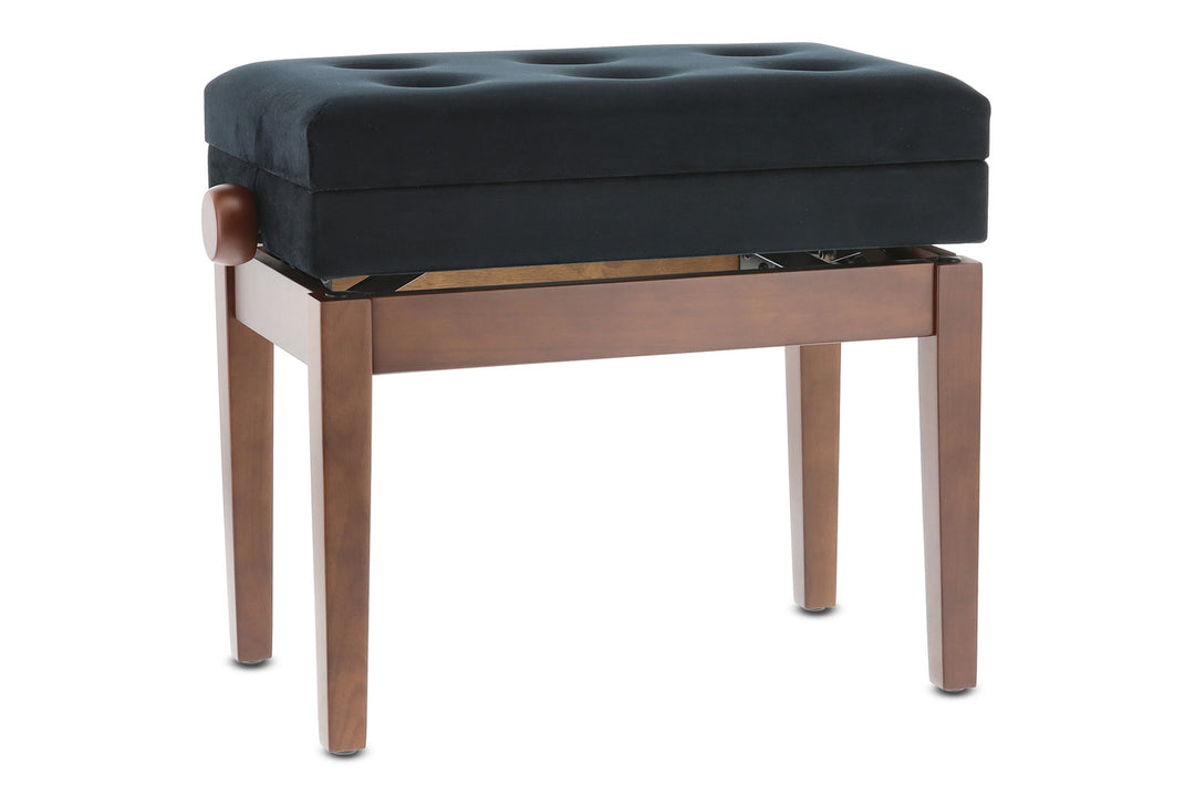 GEWA Klavierbank Deluxe Fach - Nussbaum matt