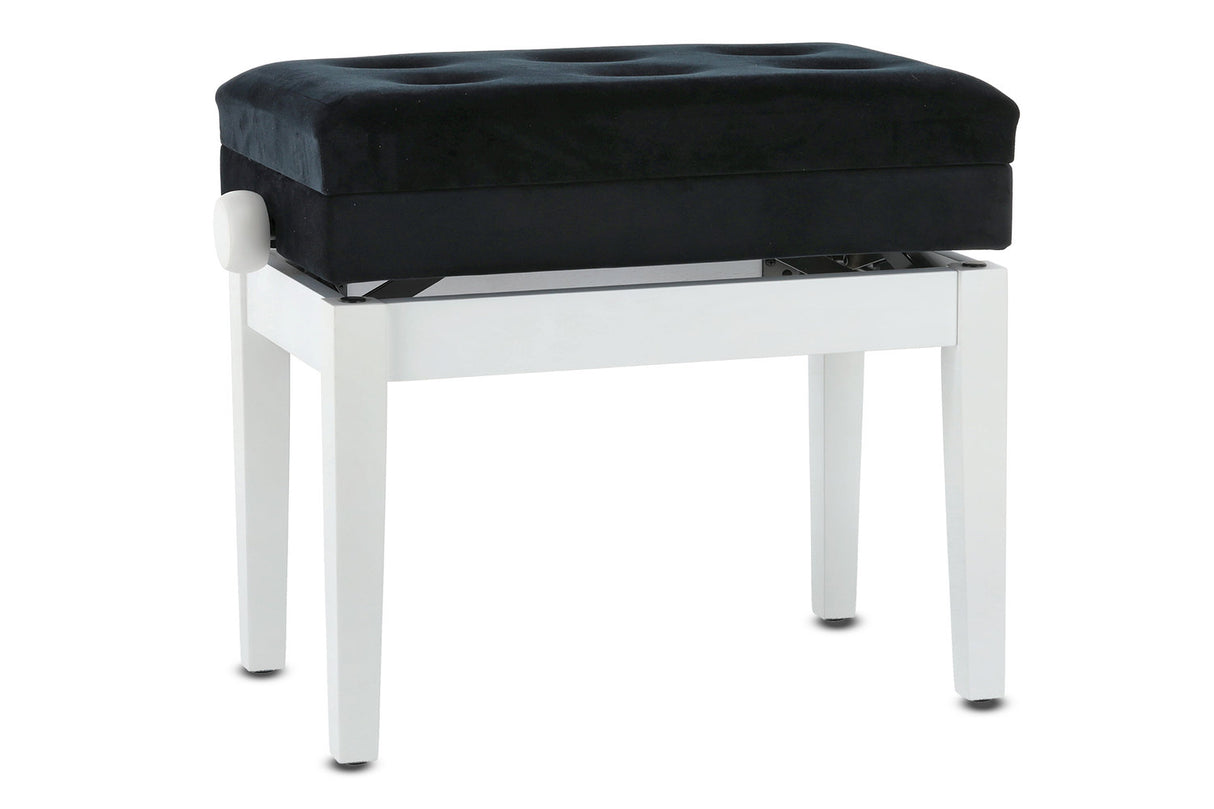 GEWA Klavierbank Deluxe Fach - White matt
