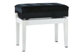 GEWA Klavierbank Deluxe Fach - White matt