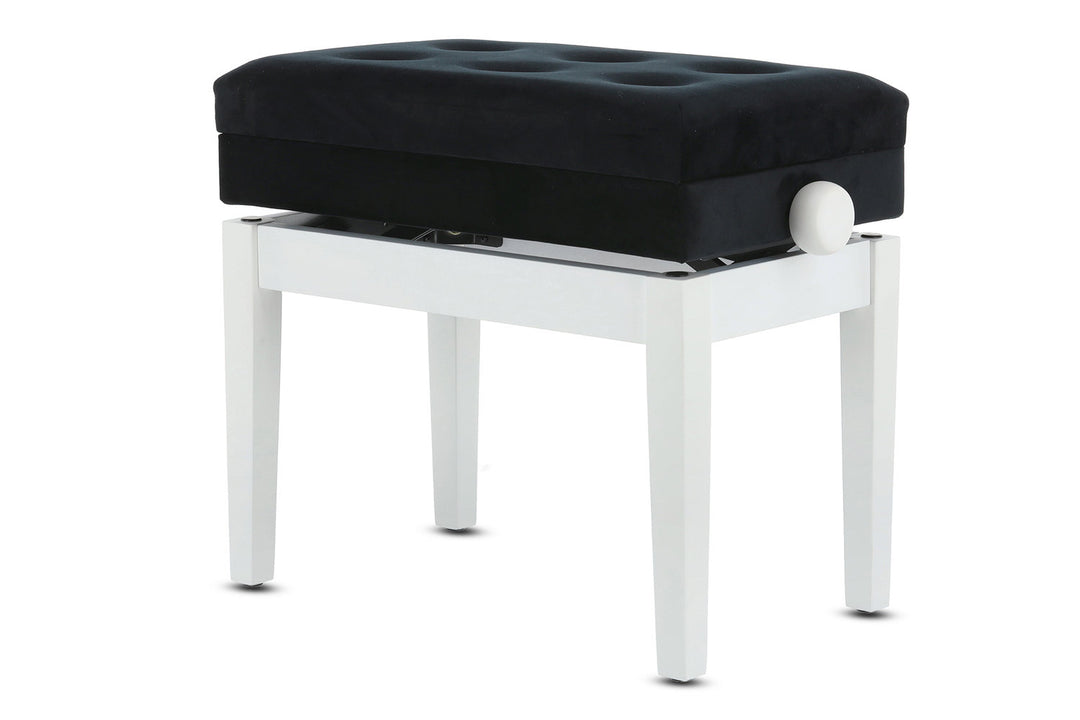 GEWA Klavierbank Deluxe Fach - White matt