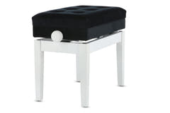 GEWA Klavierbank Deluxe Fach - White matt