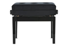 GEWA Klavierbank Deluxe Fach - Black hochglanz