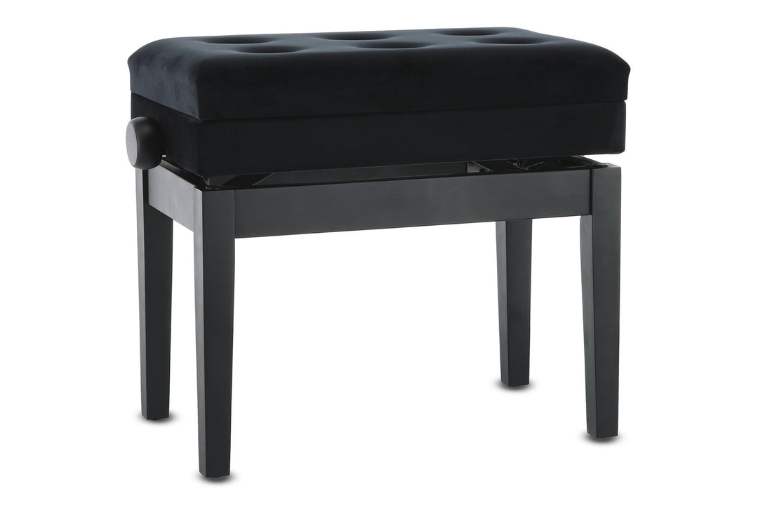 GEWA Klavierbank Deluxe Fach - Black matt