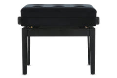 GEWA Klavierbank Deluxe Fach - Black matt