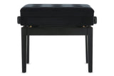 GEWA Klavierbank Deluxe Fach - Black matt