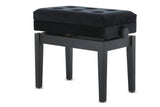 GEWA Klavierbank Deluxe Fach - Black matt