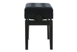 GEWA Klavierbank Deluxe Fach - Black matt