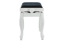 GEWA Klavierbank Deluxe Classic - White matt