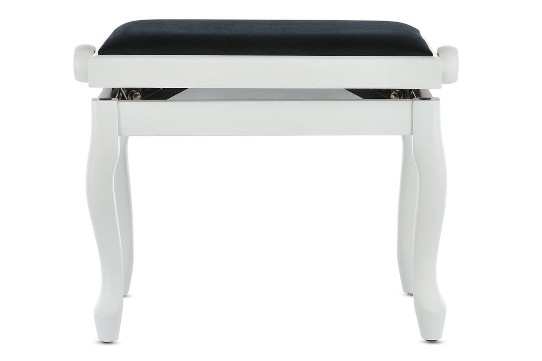 GEWA Klavierbank Deluxe Classic - White matt