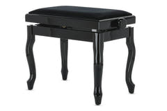 GEWA Klavierbank Deluxe Classic - Black hochglanz