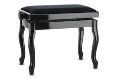 GEWA Klavierbank Deluxe Classic - Black hochglanz