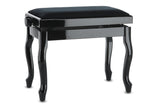 GEWA Piano bench Deluxe Classic - Black highgloss
