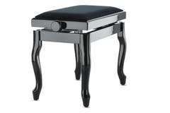 GEWA Klavierbank Deluxe Classic - Black hochglanz