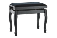 GEWA Klavierbank Deluxe Classic - Black matt