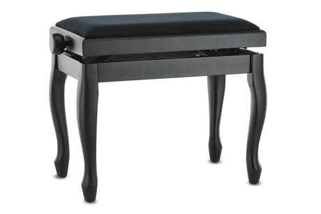 GEWA Klavierbank Deluxe Classic - Black matt