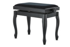 GEWA Klavierbank Deluxe Classic - Black matt