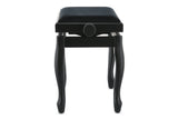 GEWA Piano bench Deluxe Classic - Black matt