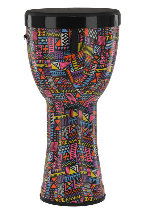 GEWA Liberty Serie Nestable djembe 12", Motiv Abstract