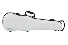 GEWA Formgeformte Geigen cases Air 1.7 - White hochglanz (mit Seitenhandgriff)