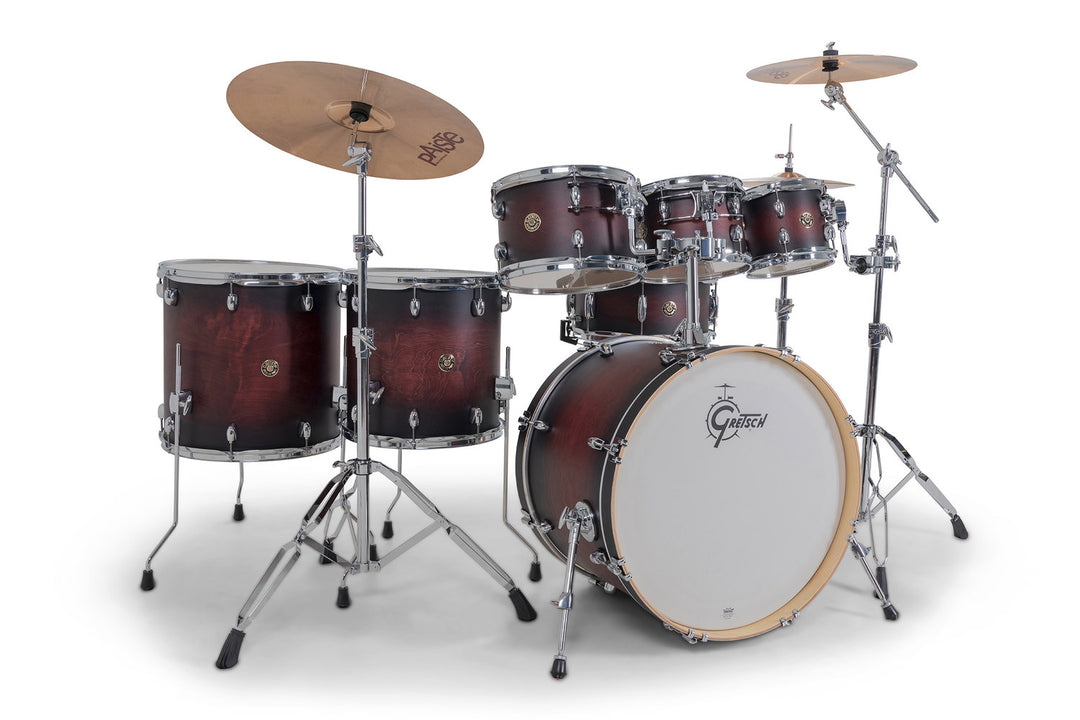 Gretsch Shell Set Catalina Maple - Satin Deep Cherry Burst (CM2-E627-SDCB)