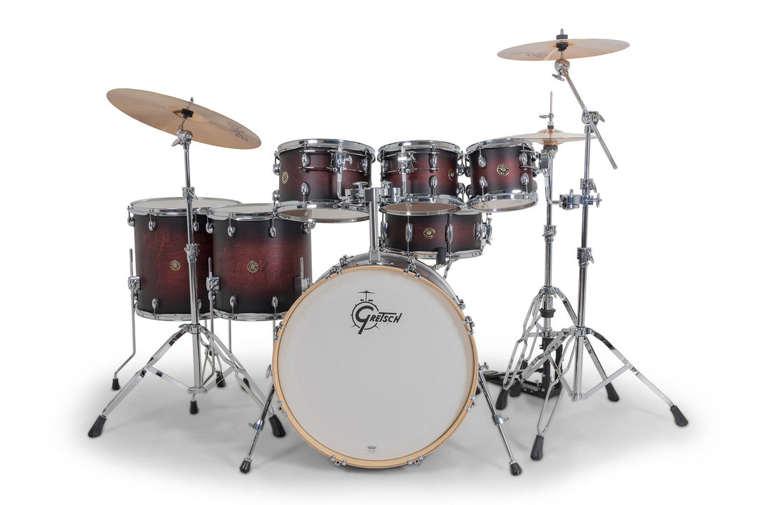Gretsch Shell Set Catalina Maple - Satin Deep Cherry Burst (CM2-E627-SDCB)