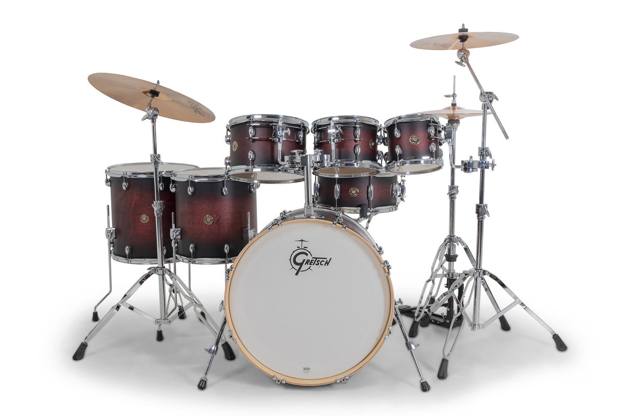 Gretsch Shell Set Catalina Maple - Satin Deep Cherry Burst (CM2-E627-SDCB)