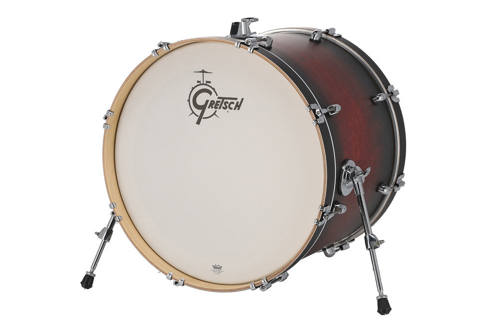 Gretsch Catalina Maple bassdrum 22" x 16", Satin Deep Cherry Burst