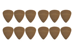 D-Grip Janicek Standard 351 Plektren, 0,80 mm, Milchkaffee, 12 Stück