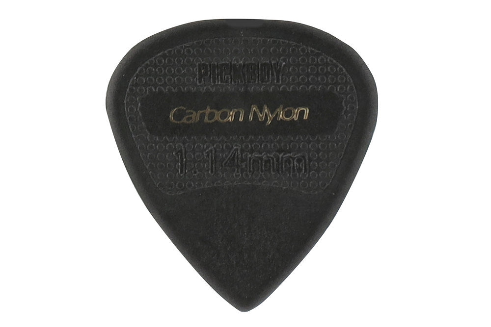 Pick Boy Carbon Nylon Plektren, Edge, 1,14 mm strong, 12 Stück