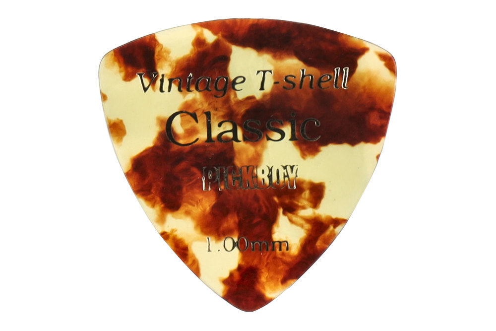 Pick Boy Vintage Classic T-Shell Plektren, dreieckig, 1,00 mm, 8 Stk.