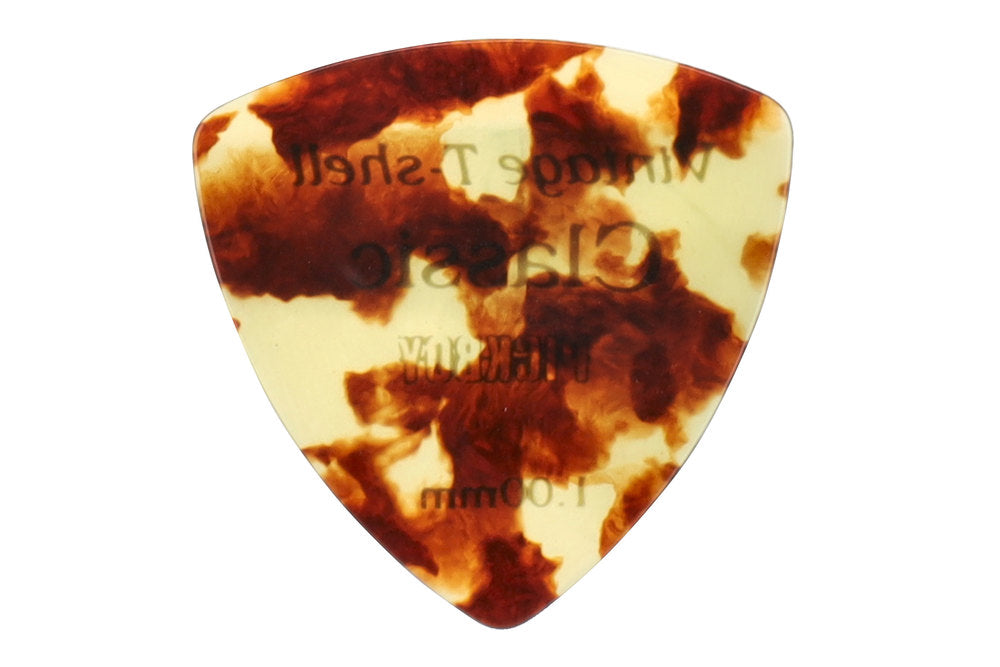 Pick Boy Vintage Classic T-Shell Plektren, dreieckig, 1,00 mm, 8 Stk.