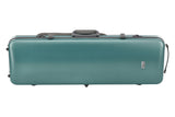 PURE GEWA Geigen case Polycarbonat FUN - 4/4 - 1/2 (Grün / Black)