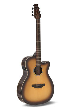 Applause E-Akustik Gitarren Jump OM Electro Cut Gloss - Tobacco Burst (AEO-69-TB)