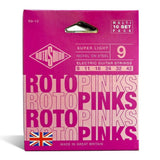 Rotosound Roto Pinks R9-10 E-Gitarrensaiten 9-42, 10 Sätze