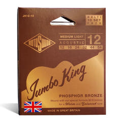 Rotosound Jumbo King JK12-10 westerngitarrensaiten 12-54, 10 Sets