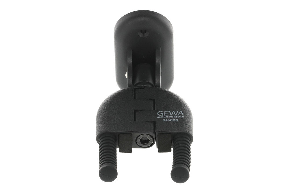 GEWA WallGrip Wandhalter GH-80B für Gitarren und bass, schwarz