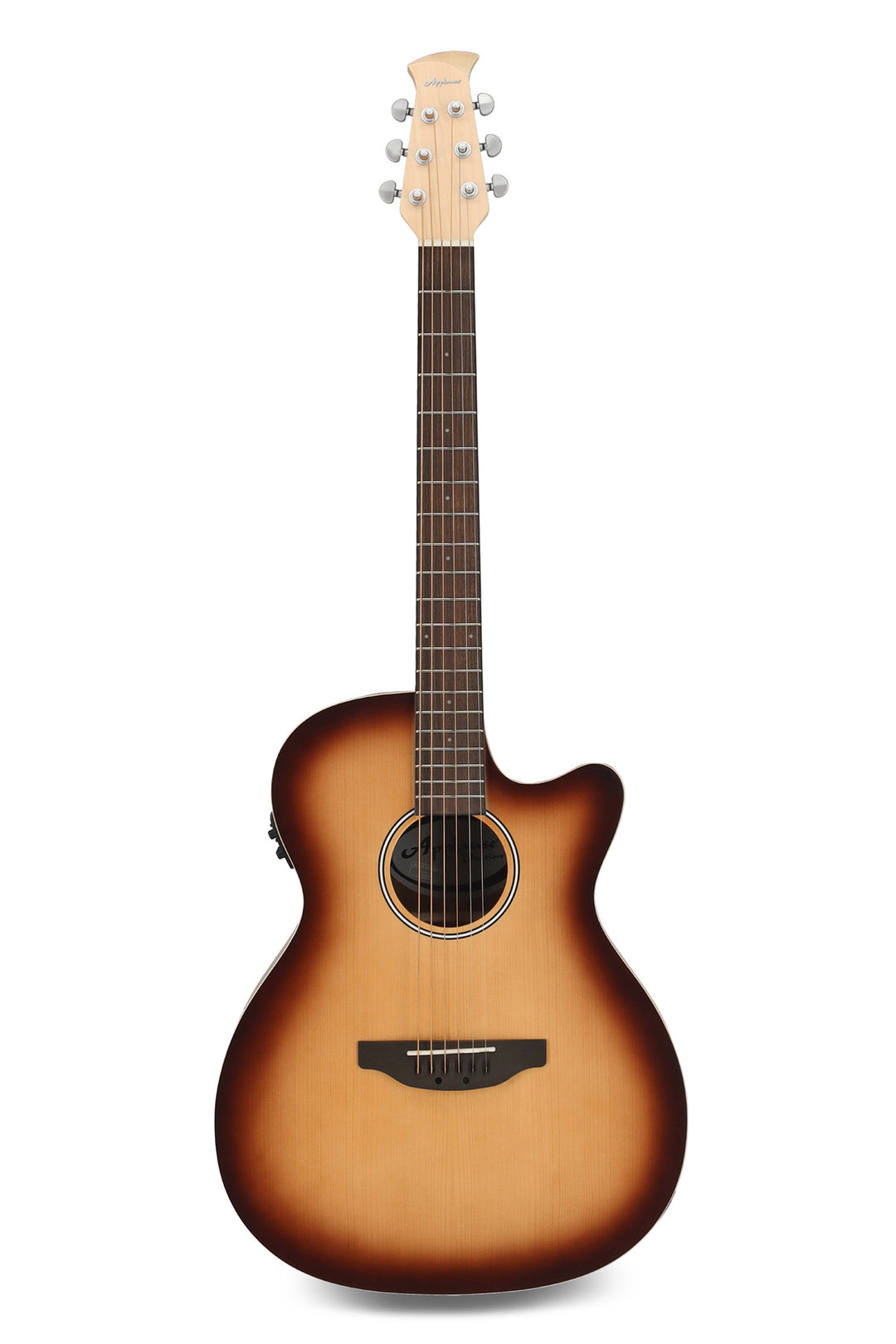 Applause E-Akustikgitarren Jump OM Electro Cut - Peach Burst (AEO-69-PB)