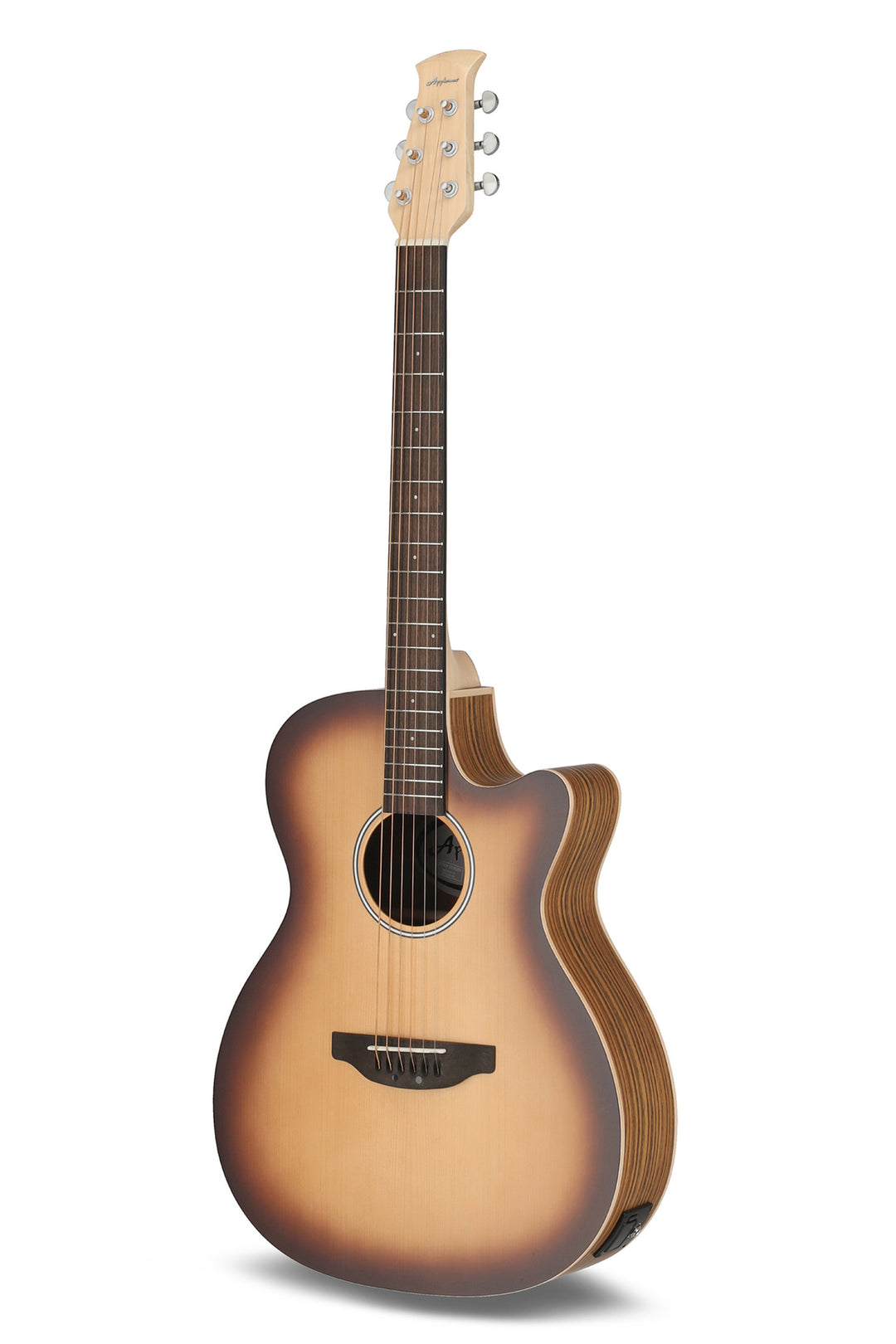 Applause E-Akustikgitarren Jump OM Electro Cut - Peach Burst (AEO-69-PB)