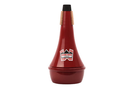 Denis Wick 5505R roter Straight-Dämpfer für Posaune