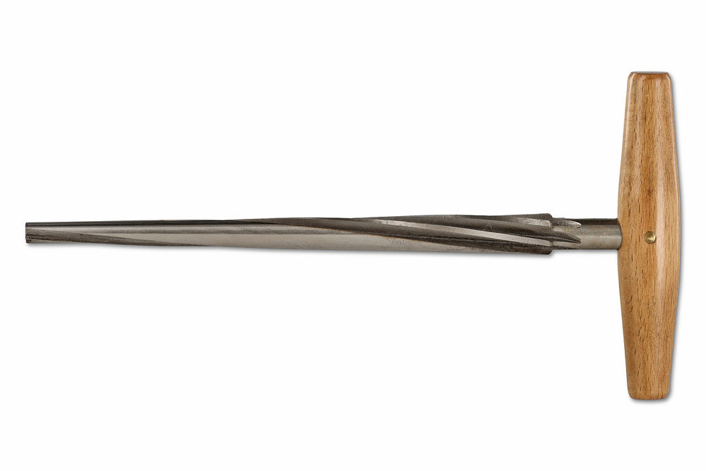 GEWA Spiralreibahle mit 3 Schneiden für Cellowirbel, 200 mm, TiN-beschichtet
