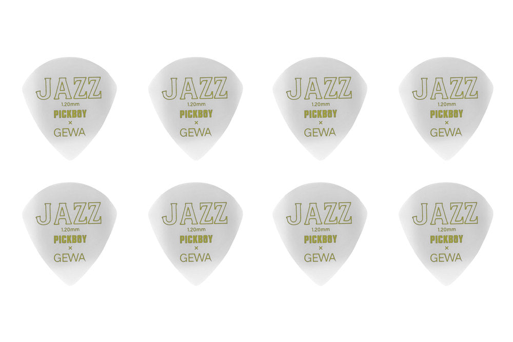 Pick Boy Jazz GEWA Edition Plektren 1,20 mm stark, 8 Stück