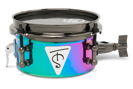 LP Tony Succar Micro Snare LP846-TS 6", Regenbogen, Stahl